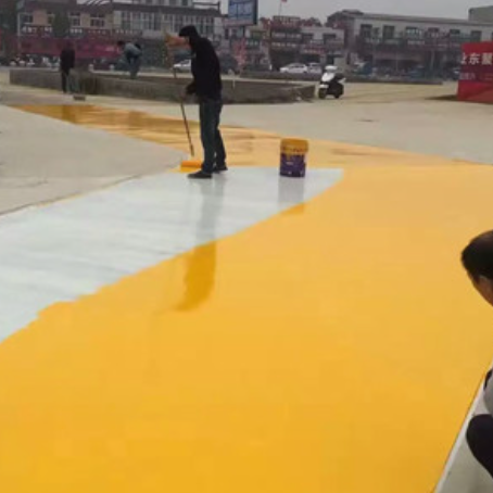 蛟河彩色路面喷涂翻新的使用寿命多长